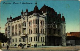 Kolozsvár, Cluj; Kereskedelmi és Iparkamara / Chamber of Commerce and Industry (szakadás / tear)