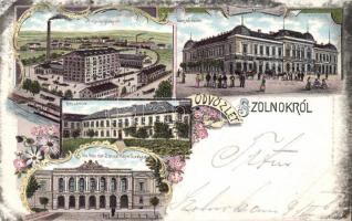 1899 Szolnok litho