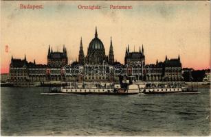 Budapest V. Országház, Parlament, HATTYÚ gőzhajó