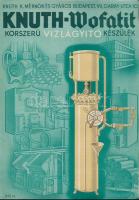 cca 1930 Knuth vízlágyító készülék prospektus