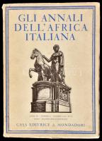 1939 Gli Annali DellAfrica Italiana. Anno II Numero 2. Kiadói papírkötésben