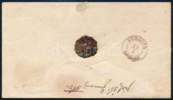 1862 5kr díjjegyes boríték / PS-cover "SCHID" - Vukovár