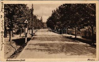 1943 Balatonszemes-fürdő, Fő utca