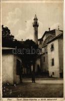 1932 Pécs, Szent János-kápolna a török minarettel (EK)