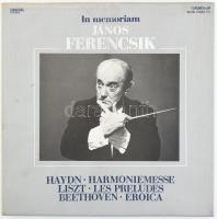 János Ferencsik, Haydn, Liszt, Beethoven - In Memoriam János Ferencsik: Harmoniamesse; Les Preludes; Eroica. 3 x Vinyl, LP. Hungaroton. Magyarország, 1984. jó állapotban