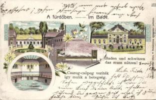 Pöstyén, bath litho