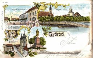 1899 Győr litho