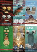 2010-2021. 16db-os színes MNB tájékoztatólap tétel, majdnem mind különféle