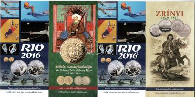 2010-2021. 16db-os színes MNB tájékoztatólap tétel, majdnem mind különféle