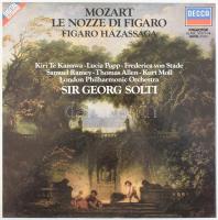 Mozart, Sir Georg Solti, London Philharmonic Orchestra - Le Nozze Di Figaro / Figaro Házassága. 4 x Vinyl, LP. Hungaroton. Magyarország, 1982. jó állapotban, eredeti csomagolójeggyel