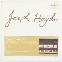 Joseph Haydn, Zsuzsa Pertis, János Sebestyén - The Complete Keyboard Solo Music 1. 4 x Vinyl, LP, Box Set. Hungaroton. Magyarország, 1975. jó állapotban
