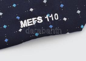 Magyar Egyetemi és Főiskolai Sportszövetség (MEFS) nyakkendő és nyakkendőtű, újszerű állapotban, dís...