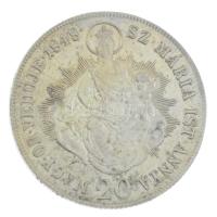 1848KB 20kr Ag "V. Ferdinánd" T:AU juszt. / Hungary 1848KB 20 Kreuzer Ag "Ferdinand V" C:AU adjusted Huszár: 2092., Unger III.: 1428.