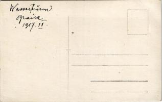 1917 Braila, Wasserturm / water tower. photo