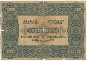1920. 10.000K "Orell Füssli Zürich" piros sorozat- és sorszámmal T:IV Adamo K41