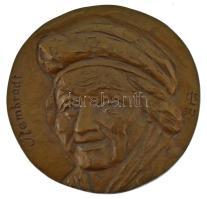 Cséri Lajos (1928-2020) 1973. Rembra(n)dt bronz emlékplakett (105mm) T:AU