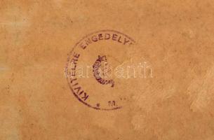 Horváth G. Andor (1876-1966): Borozgatók. Olaj, falemez. Jelzett. Hátoldalán 1990 előtti Magyar Nemz...