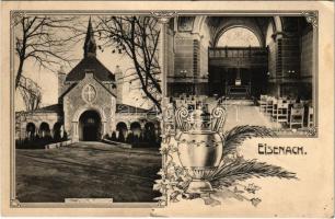 Eisenach; Crematorium, Inneres / Interior. Art Nouveau (EK)