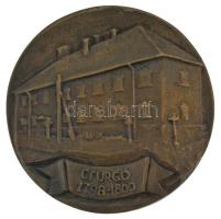 Ispánki József (1906-1992) "Csokonai Vitéz Mihály 1773-1805 / Csurgó 1798-1800" kétoldalas...