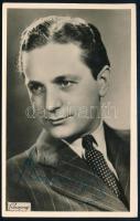 Szilassy László (1908-1972) színész aláírt fotólapja