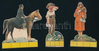 Malátakávés papírjátékok Diósgyőri levélpapíros borítékban