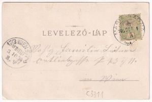 1904 Máriaradna, Radna (Lippa, Lipova); Gnadenbild zu Maria-Radna, Kirche, Inneres der Kirche, Maria...