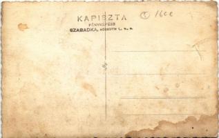 Szabadka, Subotica; osztrák-magyar katonák csoportképe. Kapiszta fényképész / K.u.k. military group ...