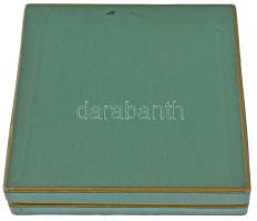 Gáll Gyula (1939-) 1977. "20 éves a Velencei Tavi Intéző Bizottság" kétoldalas bronz emlék...