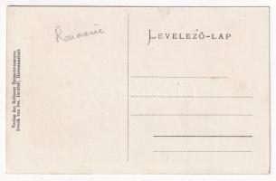 Nagydisznód, Heltau, Cisnadie; Wollspinnmaschine vor Einführung der Kraftmaschinen 1896. Verlag des ...