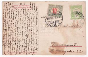 1916 Oravica, Oravicza, Oravita; Garten Restauration Maxand / Kertvendéglő, étterem, belső vendégekk...