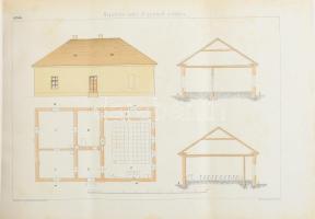 Gönczy Pál: Népiskolai épülettervek. A vallás és közoktatásügyi minister megbízásából készítette - -...