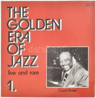 Count Basie - The Golden Era Of Jazz 1. - Live And Rare. Vinyl, LP, Compilation. Krém. Magyarország, 1983. jó állapotban