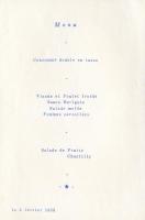 1958 Vasas labdarúgó csapat tajai által aláírt üdvözlőlap a Vasas-Ajax (2:2) mérkőzés napján Amsterd...