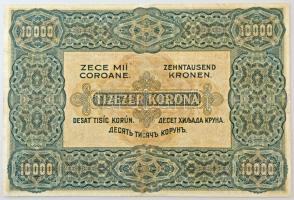 1920. 10.000K "Orell Füssli Zürich" barna sorozat- és sorszámmal "C40 0090752" T...