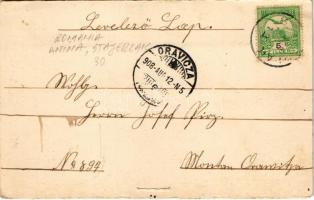 1908 Stájerlak, Steierlak, Stájerlakanina, Steierdorf, Anina; Nyaraló, Anina / Sommerfrische / spa, ...