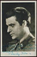 Sárdy János operaénekes fotólap a művész dedikációjával