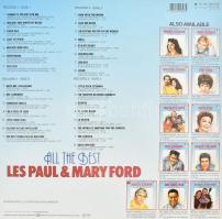 Les Paul & Mary Ford - All The Best.
2 x Vinyl, LP, Compilation. Capitol Records. Hollandia, 19...