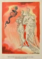 Dante Alighieri: Isteni színjáték. Ford.: Babits Mihály. Salvador Dalí illusztrációival. Bp., 1987, ...