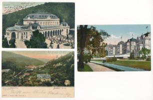 6 db RÉGI osztrák és német város képeslap / 6 pre-1945 Austrian and German town-view postcards