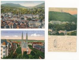 6 db RÉGI osztrák és német város képeslap / 6 pre-1945 Austrian and German town-view postcards