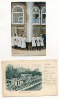 Karlovy Vary, Karlsbad; - 8 pre-1945 postcards