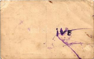 1913-14 Szombathely, Felsőkereskedelmi iskola felső osztályának végzett tanulói. Knebel Jenő cs. és ...