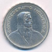 Svájc 1939B 5Fr Ag T:XF
Switzerland 1939B 5 Francs Ag C:XF 
Krause KM#402