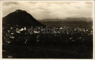 1931 Déva, Deva; Vedere generala / látkép, vár / general view, castle