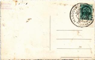 1940 Marosvásárhely, Targu Mures; bevonulás, díszkapu, magyar katonák / entry of the Hungarian troop...