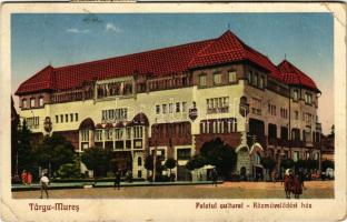 1939 Marosvásárhely, Targu Mures; Palatul cultural / Közművelődési ház / Palace of Culture (lyuk / pinhole)