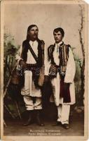 1917 Rumänische Volkstracht / Portul National Romanesc / Román népviselet, folklór / Romanian folklore, traditional costumes (b)
