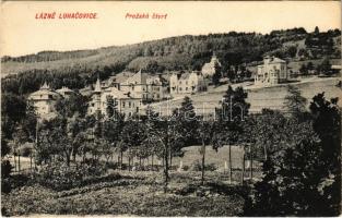 1913 Luhacovice, Lázne Luhacovice, Bad Luhatschowitz; Prazská ctvrt / villas, spa (EK)