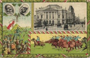 Budapest Népszínház litho