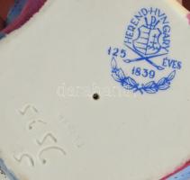 Herendi kínai kisfiú figura. Jelzett és apró kopásokkal, minimális kopásokkal. m: 8 cm